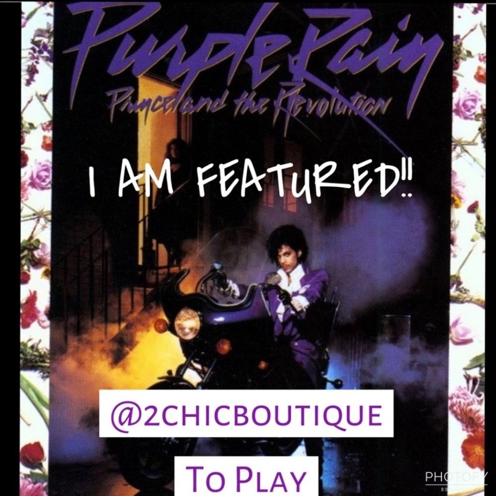 I'm Featured Today! 8/28 in the Purple Rain Share Game by @2chicboutique